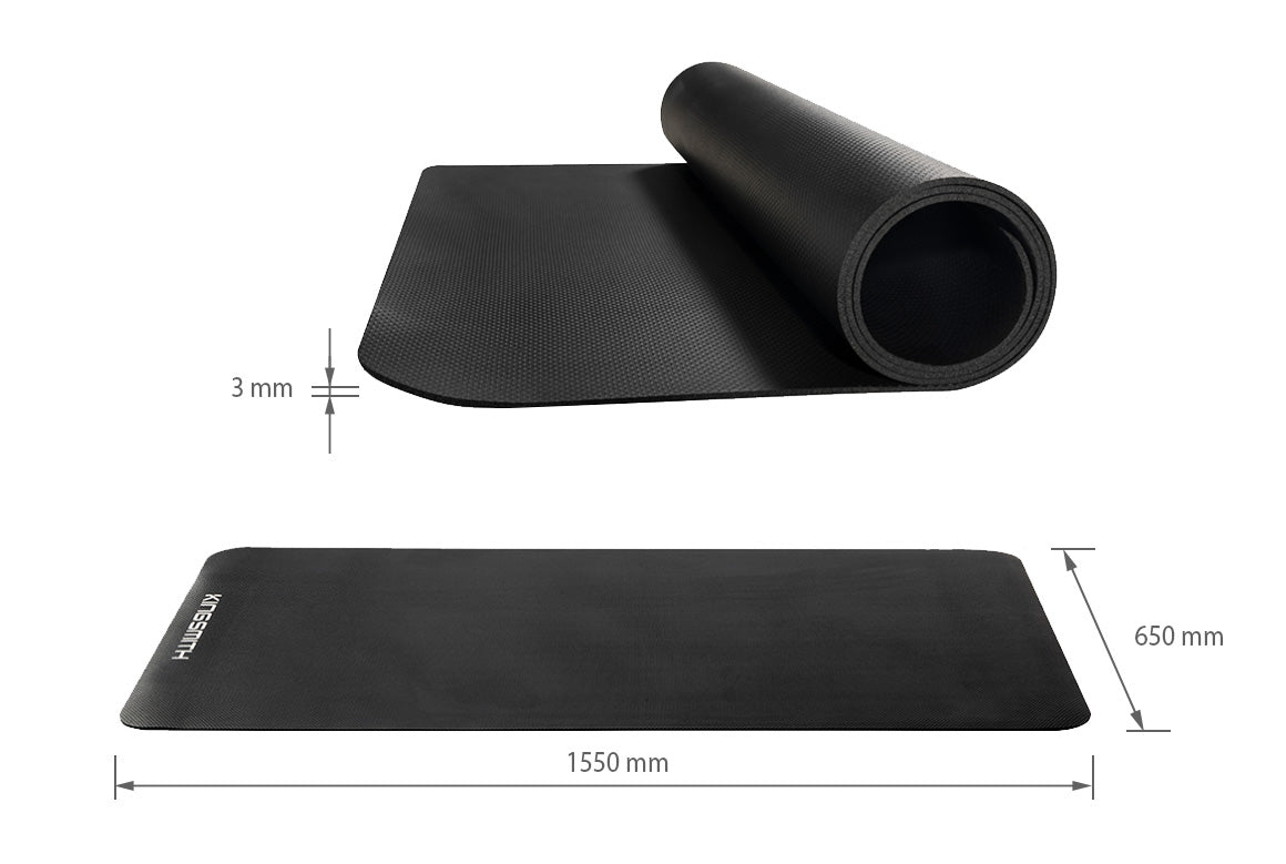 Kingsmith Bodenschutzmatte – NBR (Gummi) – 1600 × 700 mm – 3 mm