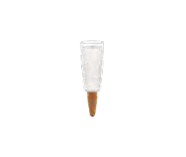 Scheurich Urlaubsbewässerung Copa XL – Ø 7,8 cm × 24 cm, transparent, Kunststoff