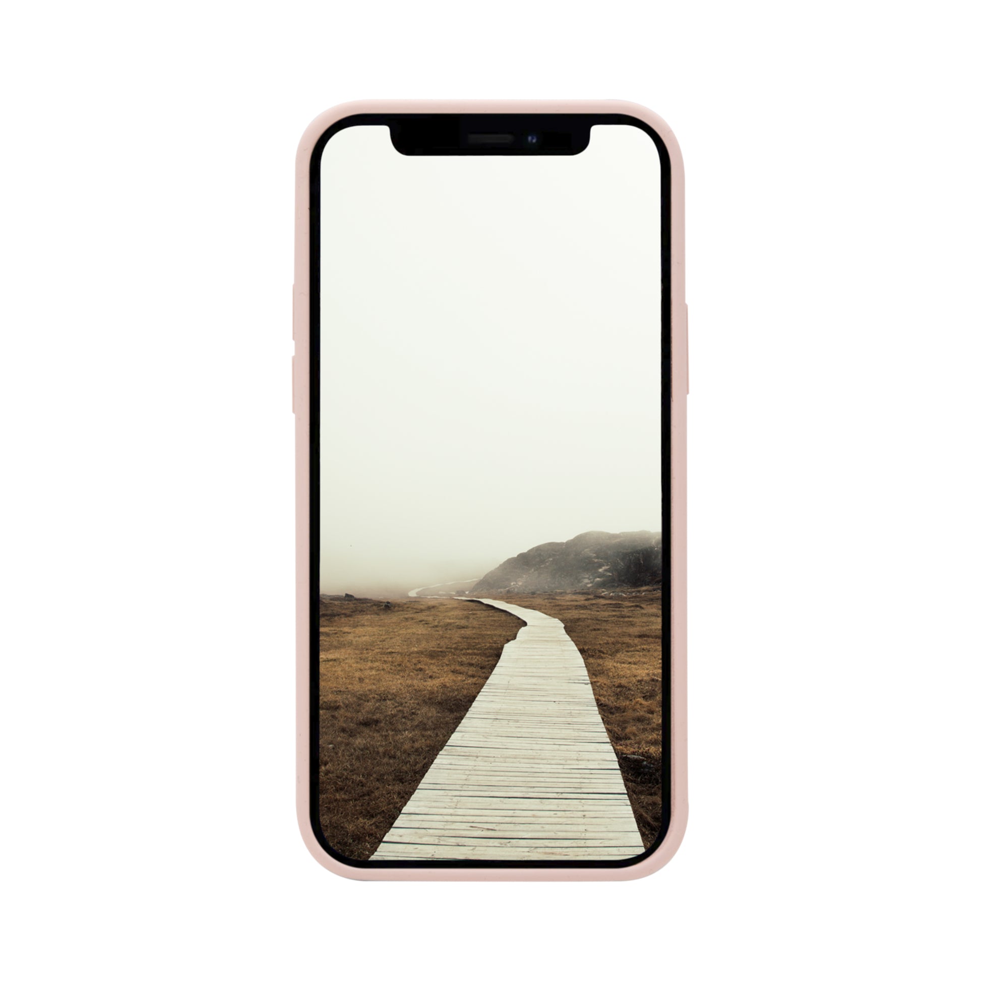 dbramante1928 Monaco Backcover – für Apple iPhone 12/12 Pro, Kunststoff, Pink, Kabelloses Aufladen