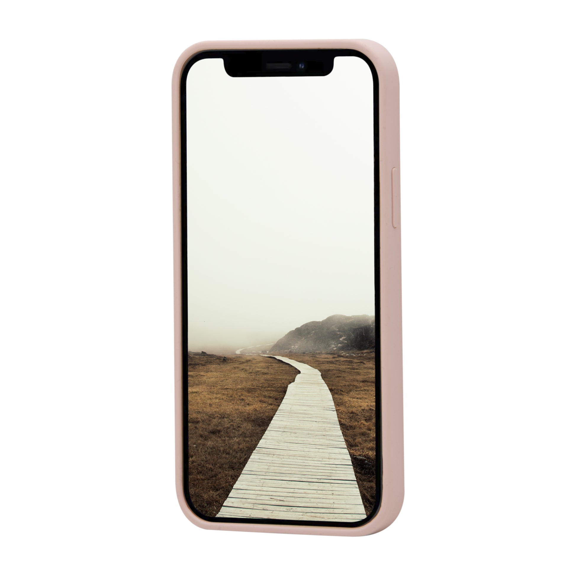 dbramante1928 Monaco Backcover – für Apple iPhone 12/12 Pro, Kunststoff, Pink, Kabelloses Aufladen