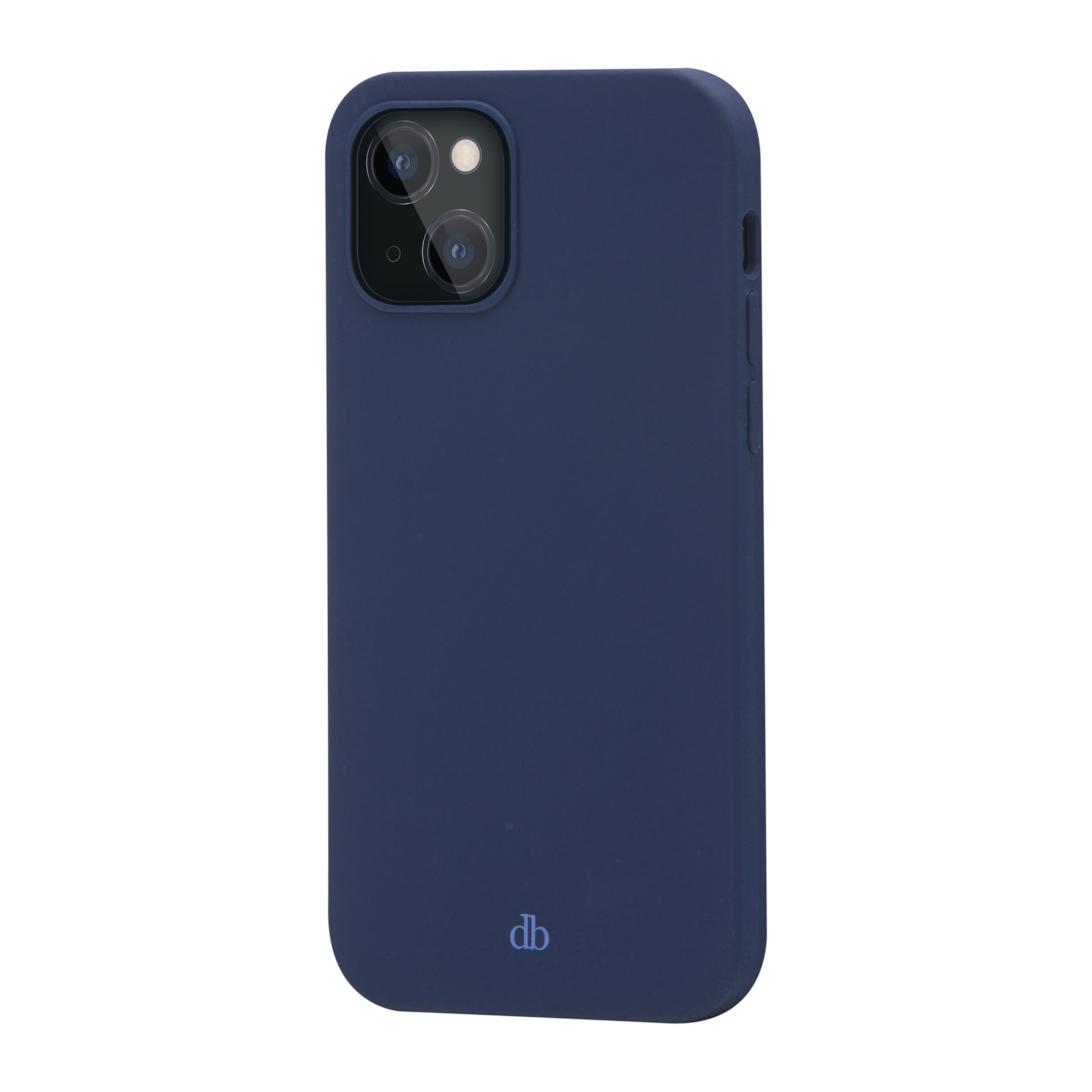 dbramante1928 Backcover – für Apple iPhone 13 mini, Recycling-Kunststoff, Blau, kabelloses Laden