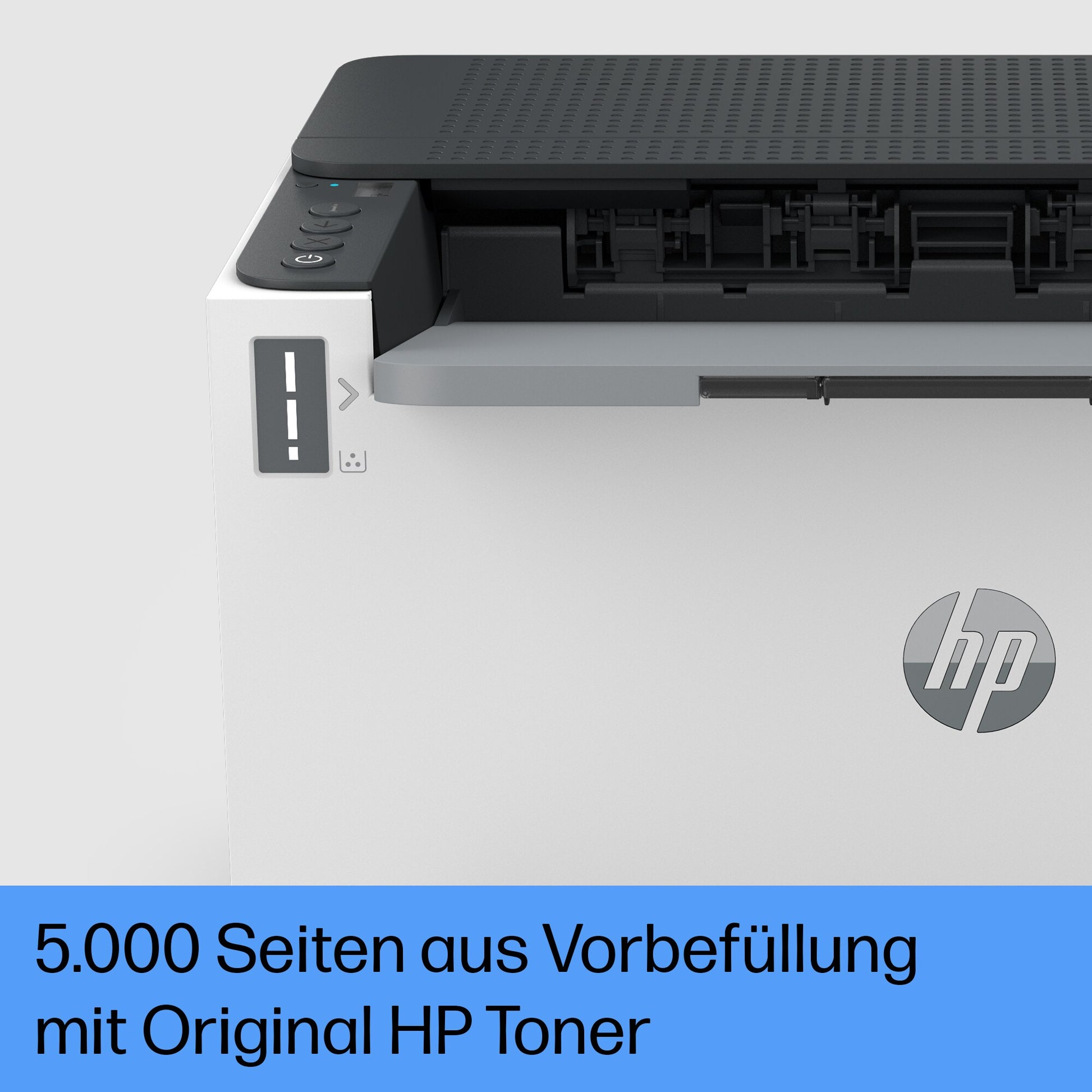HP LaserJet Tank 2504Dw – A4, S/W, Duplex, 22 S./Min., 600 × 600 dpi, WLAN/LAN/USB, Papier: 250 Blatt