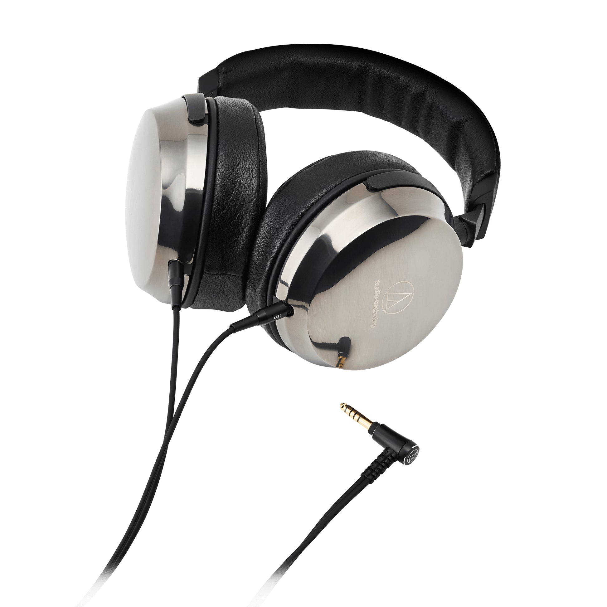 Audio-Technica ATH-AP2000TI Over-Ear Kopfhörer – Kabelgebunden, Schwarz/Silber