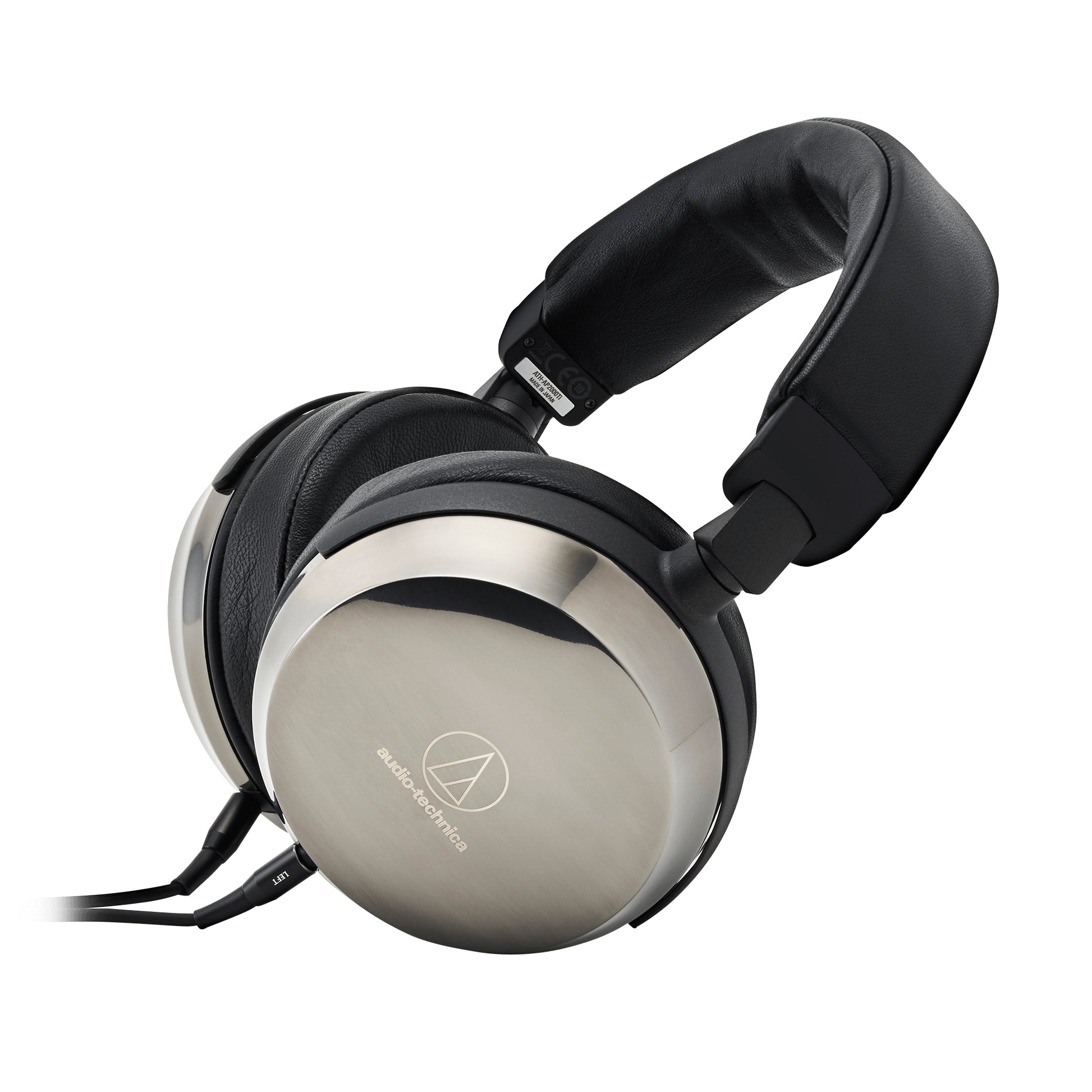 Audio-Technica ATH-AP2000TI Over-Ear Kopfhörer – Kabelgebunden, Schwarz/Silber