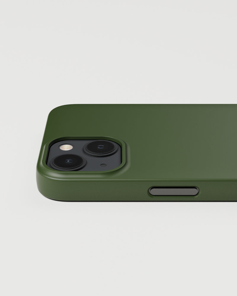 Nudient – Backcover – für Apple iPhone 13 – grün – MagSafe-kompatibel