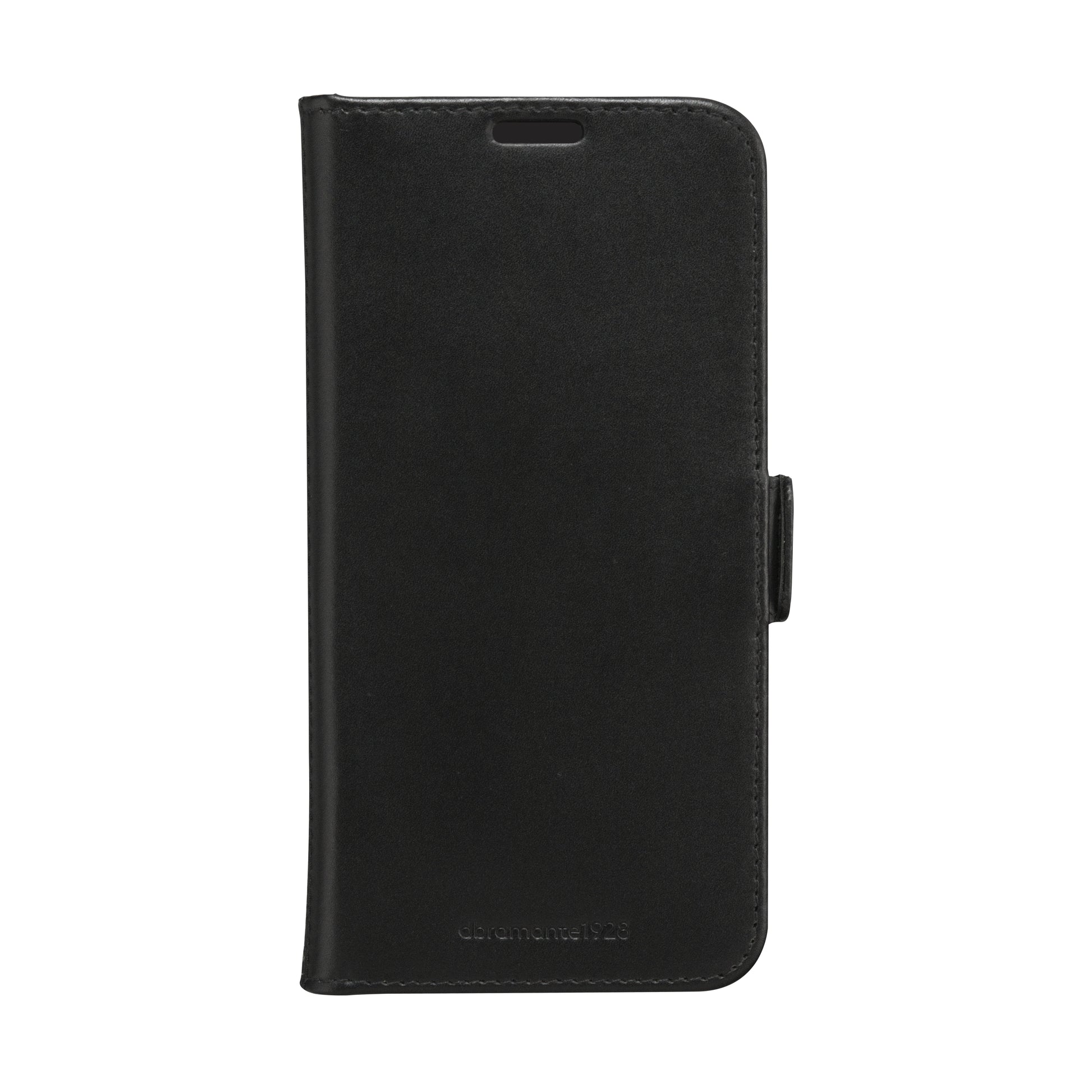 dbramante1928 Copenhagen Wallethülle – für Samsung Galaxy A55 5G, mit Ständer, 3 Kartenfächer, Leder, Schwarz