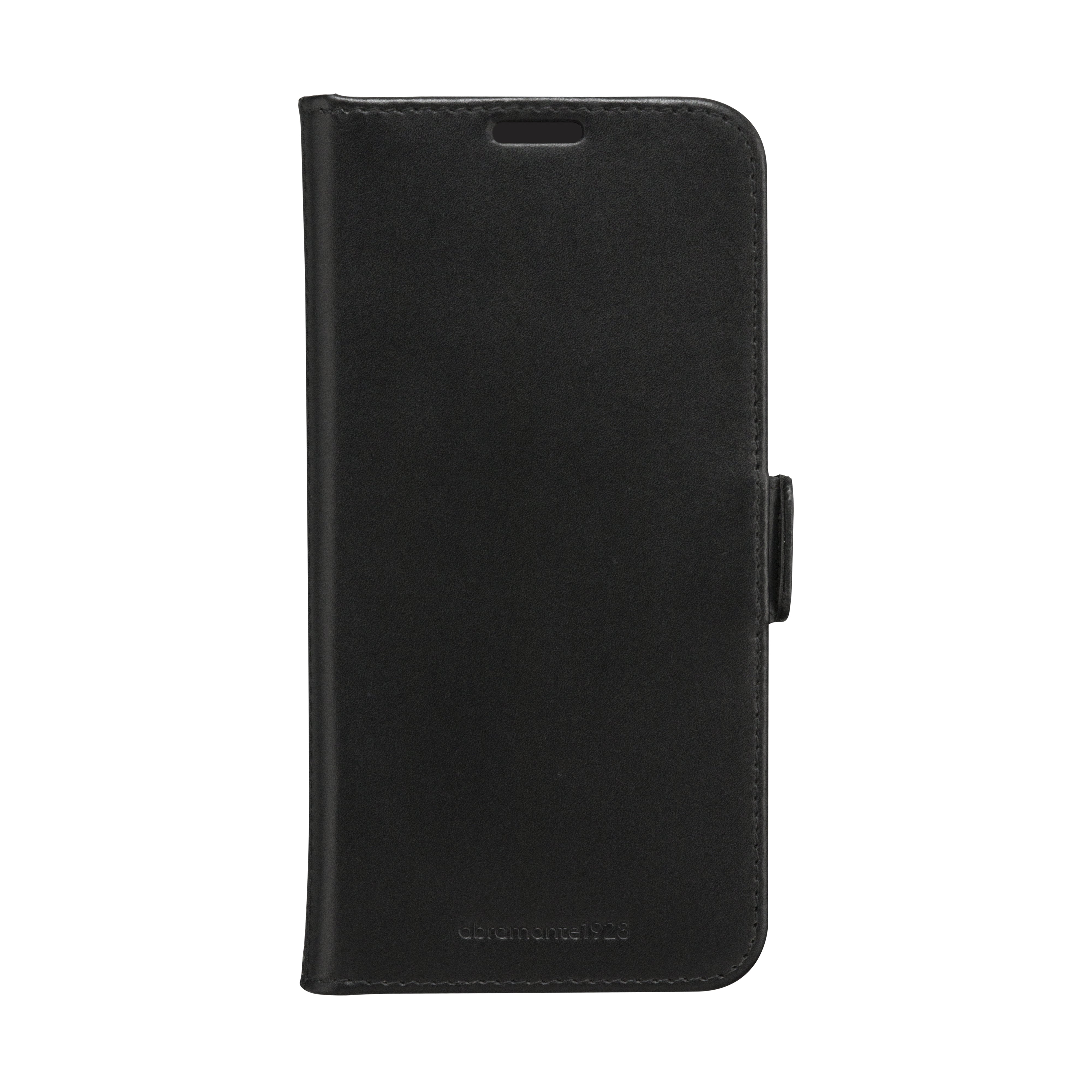 dbramante1928 Copenhagen Wallethülle – für Samsung Galaxy A55 5G, mit Ständer, 3 Kartenfächer, Leder, Schwarz