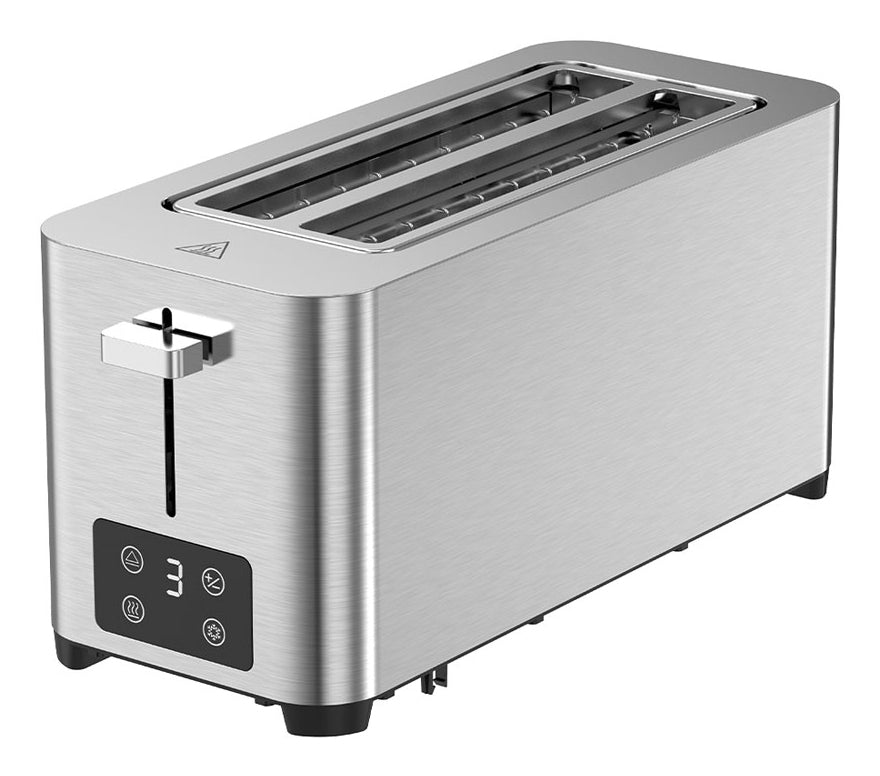 BergerLanz Toaster TO-4 – 2 Scheiben, 1400 W – Edelstahl