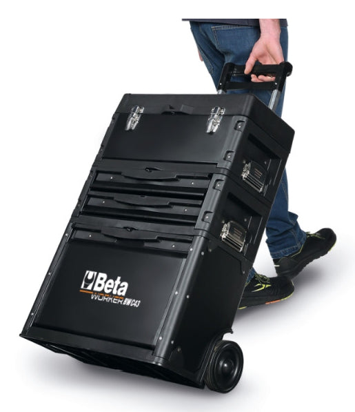 Beta BW C43 Werkzeugbox – leer, schwarz