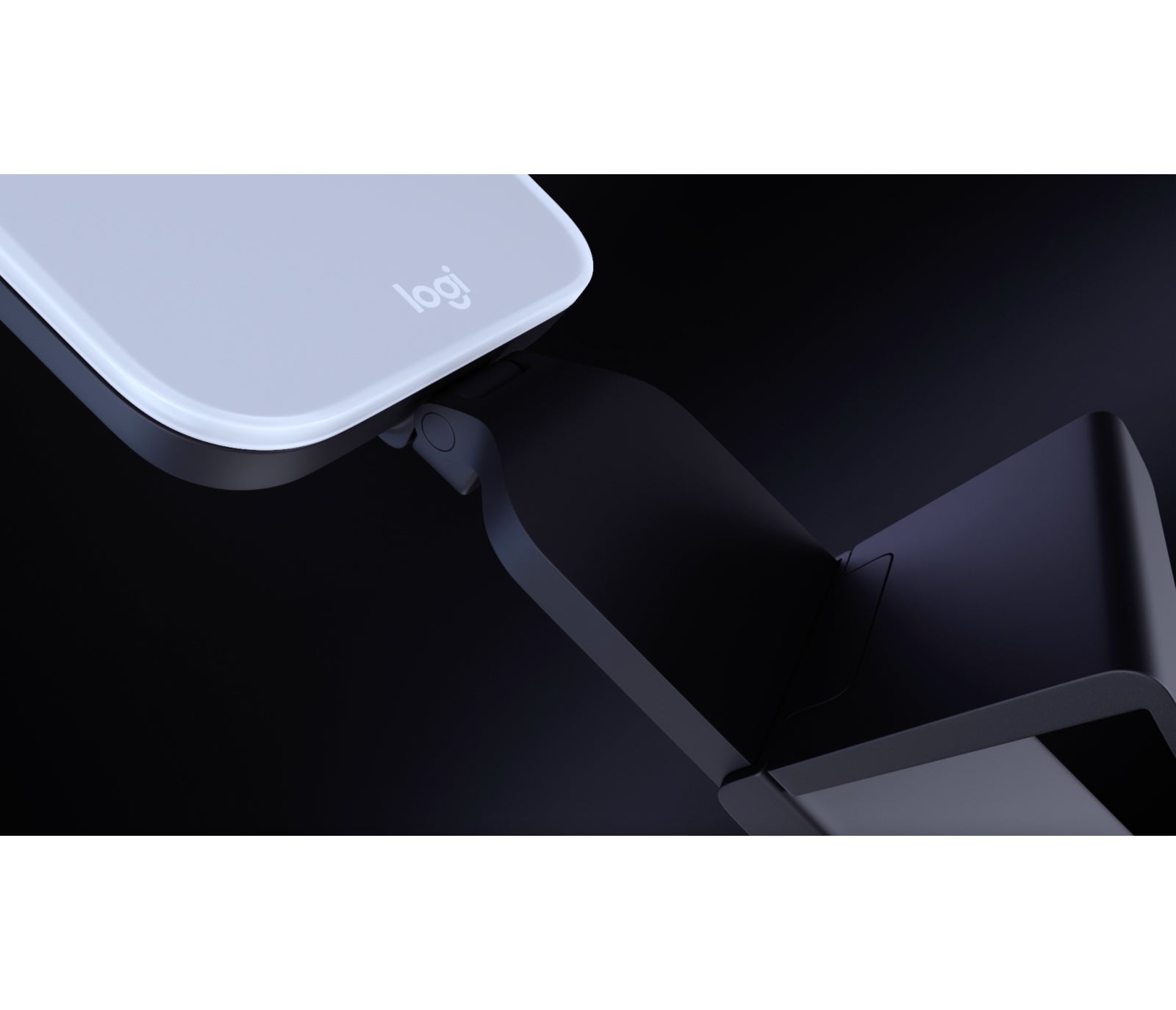 Logitech Streaming-Licht Litra Glow – TrueSoft, LED, Graphit