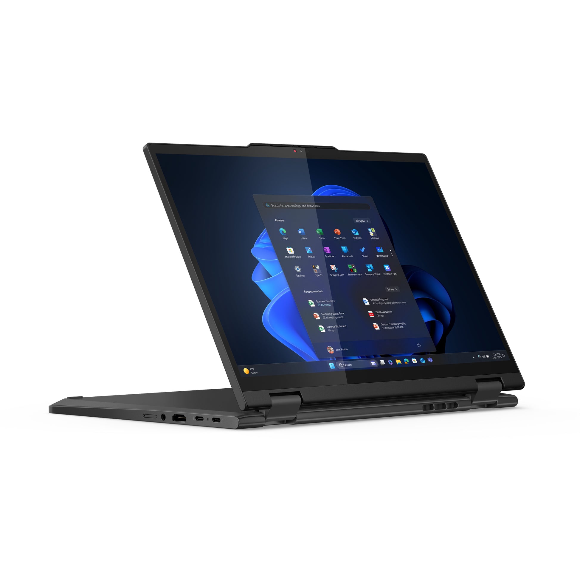 Lenovo ThinkPad T14s 2-in-1 G1 – 14" WUXGA Touch, Core Ultra 7 265U, 64 GB, 1 TB SSD, Win 11 Pro, QWERTZ (CH)