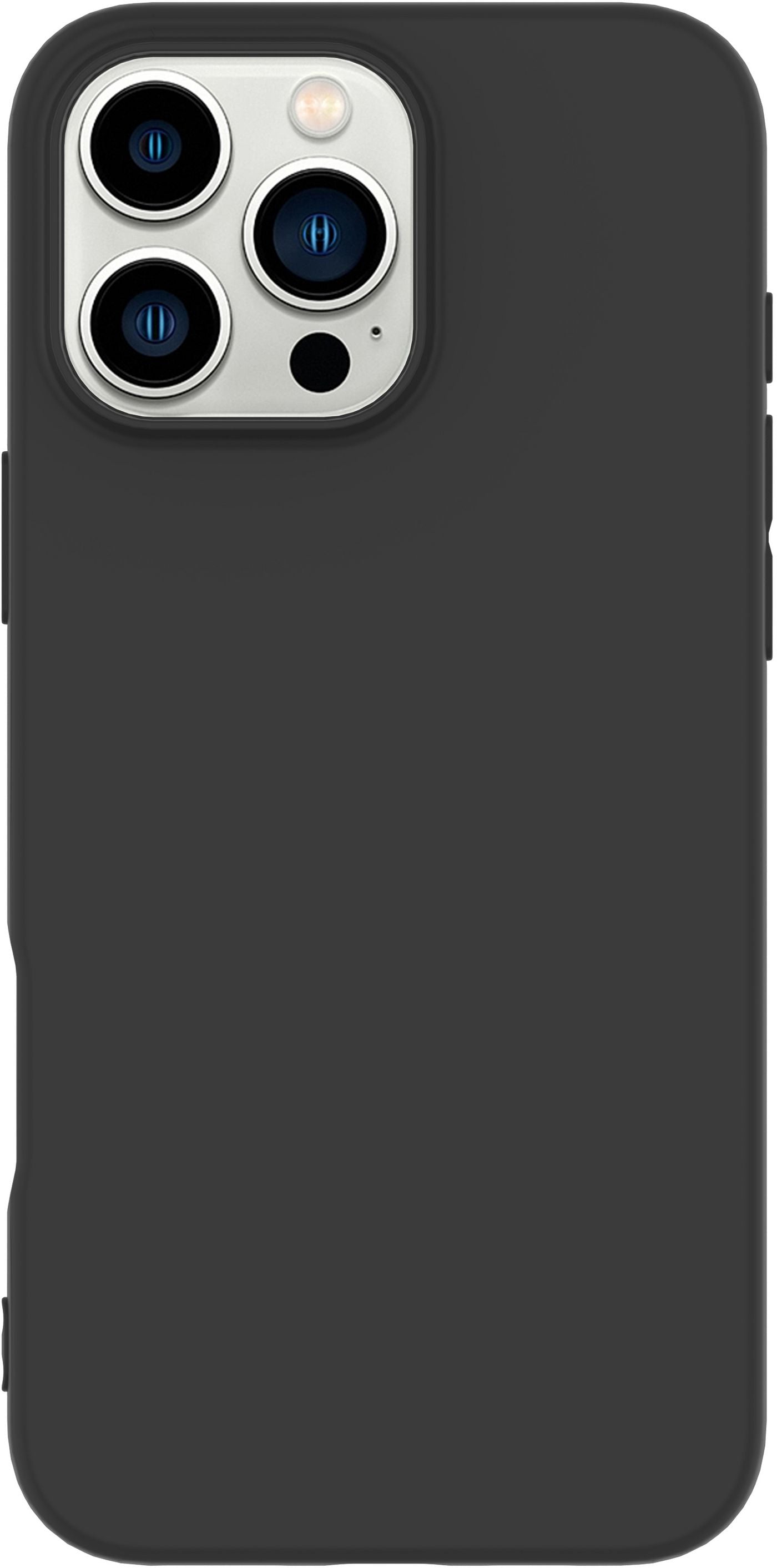 eSTUFF INFINITE (GRS) VIENNA Backcover – für Apple iPhone 16 Pro, TPU, Schwarz, GRS
