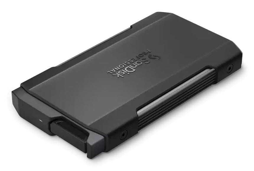 SanDisk Professional Pro-Blade Transport – 1-Bay SSD-Gehäuse – 4 TB SSD vorinstalliert