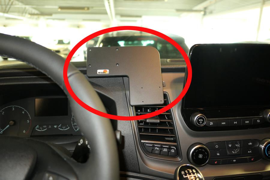 Brodit Auto-Halterung, Lüftungsmontage – für Anzeige, Navigator, Tablet/UMPC – Schwarz, ABS