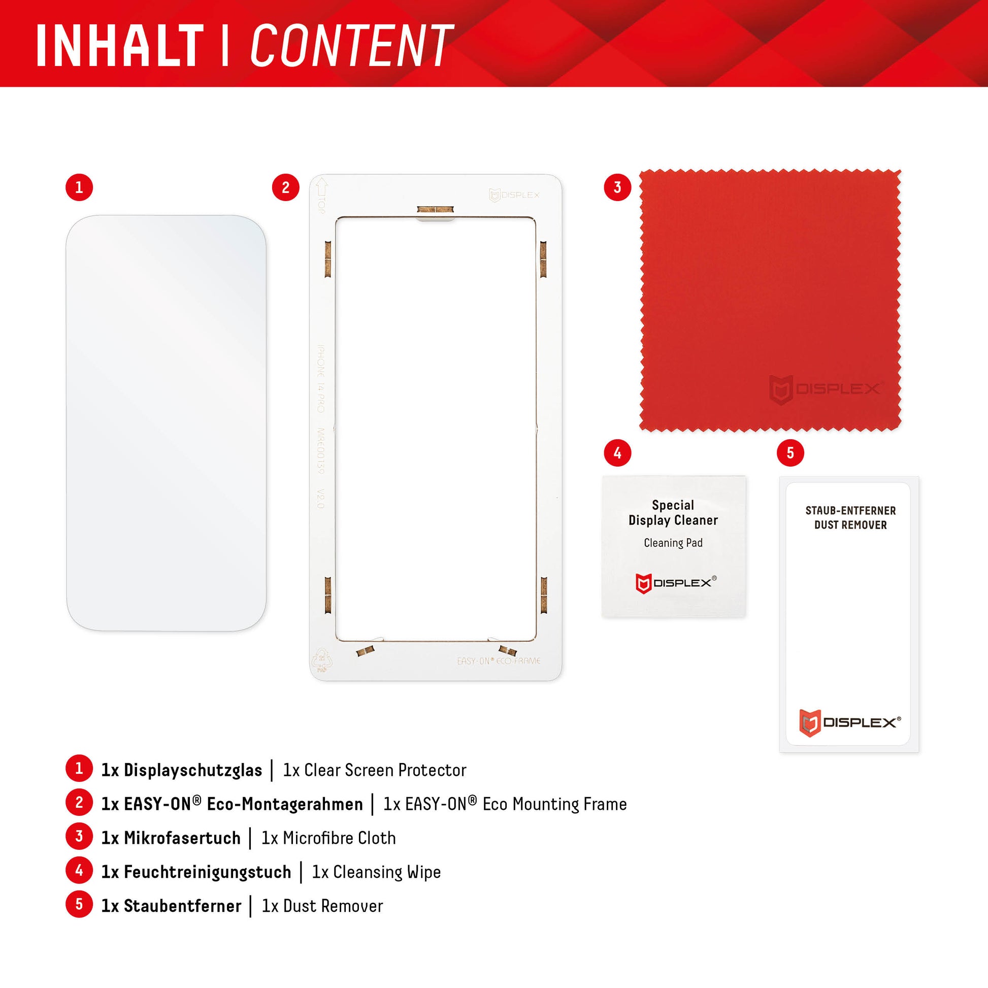 E.V.I. Displayschutz (Panzerglas), 10H – für Pixel 8A – mit Applikator