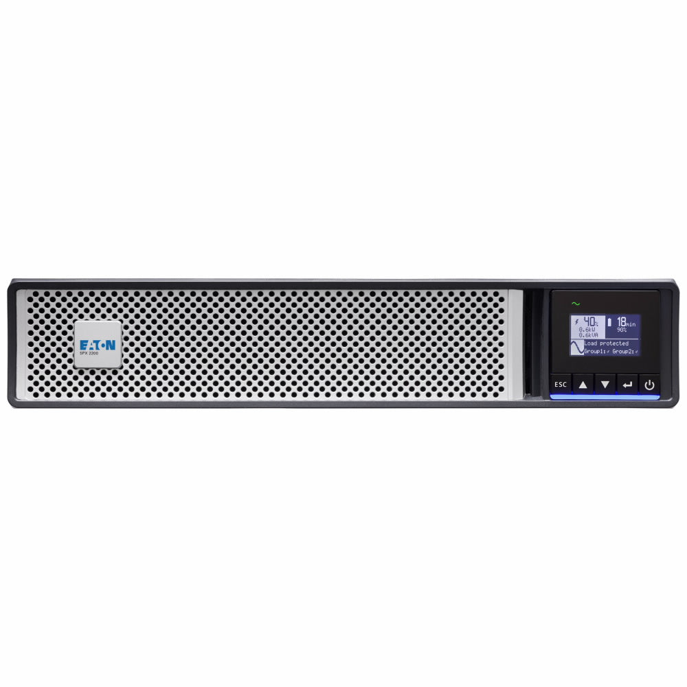 Eaton 5PX 2200i RT2U Netpack G2 – USV Line-interaktiv, 2,2 kVA/2200 W, 8× IEC C13 + 2× IEC C19, Rack 2U