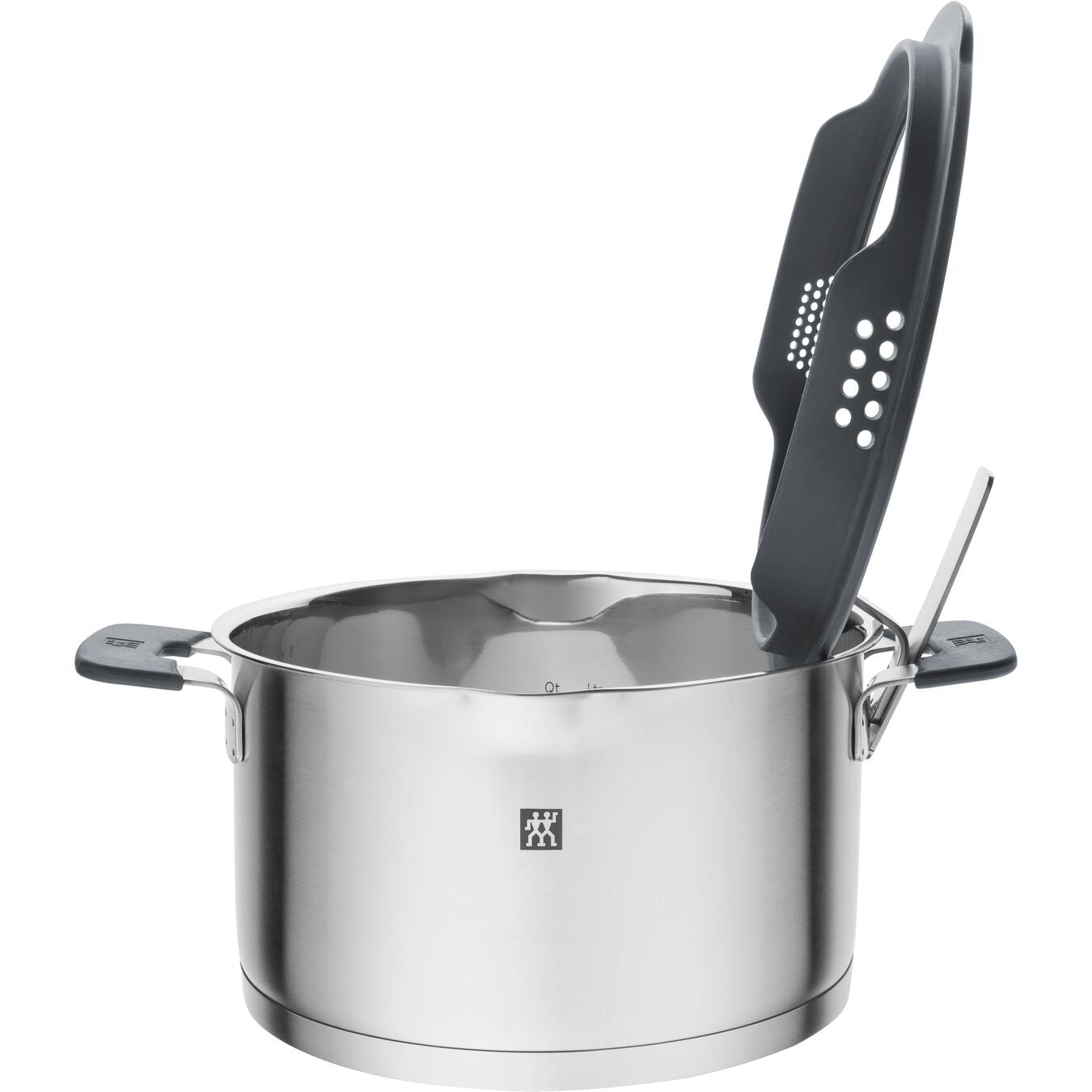 ZWILLING Kochtopf Simplify – Edelstahl, Schwarz