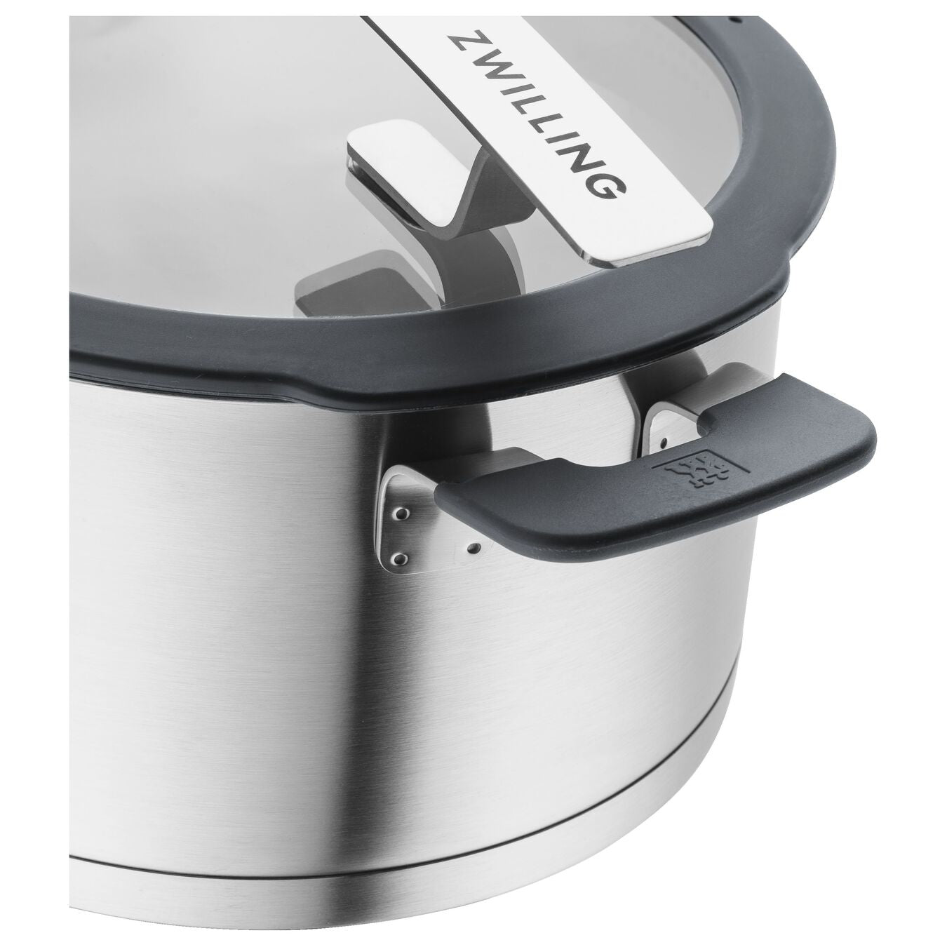 ZWILLING Kochtopf Simplify – Edelstahl, Schwarz