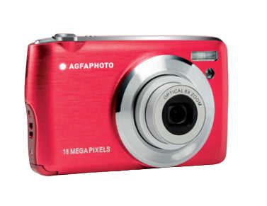 AgfaPhoto Realishot DC8200 – 8× optischer Zoom, 18 MP, 1080p, rot