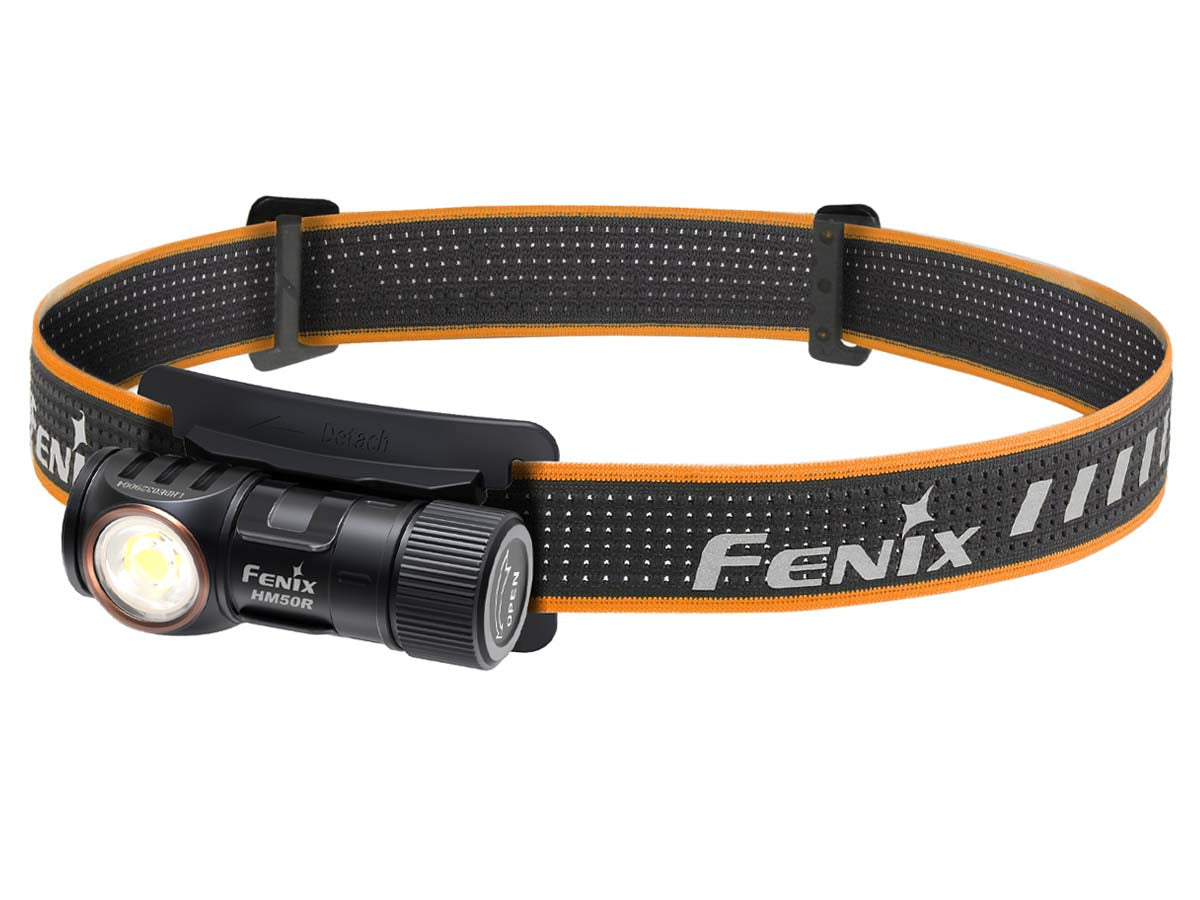 Fenix Stirnlampe HM50R V2.0 – 700 lm, 115 m, IP68, Laufzeit 120 h – Schwarz