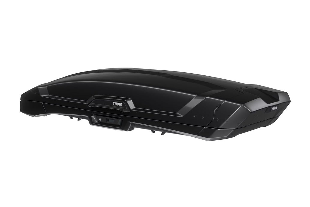 Thule Dachbox Vector M – 360 l, abschliessbar – für WingBar Evo/ProBar Evo/WingBar und andere – schwarz metallic