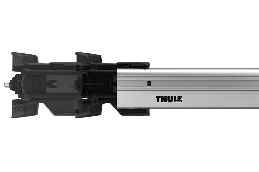 Thule Dachträger WingBar Edge – für Thule Dachträger (Auflagebreite 91–101 cm) – 104 cm, bis 75 kg – 1 Stk.