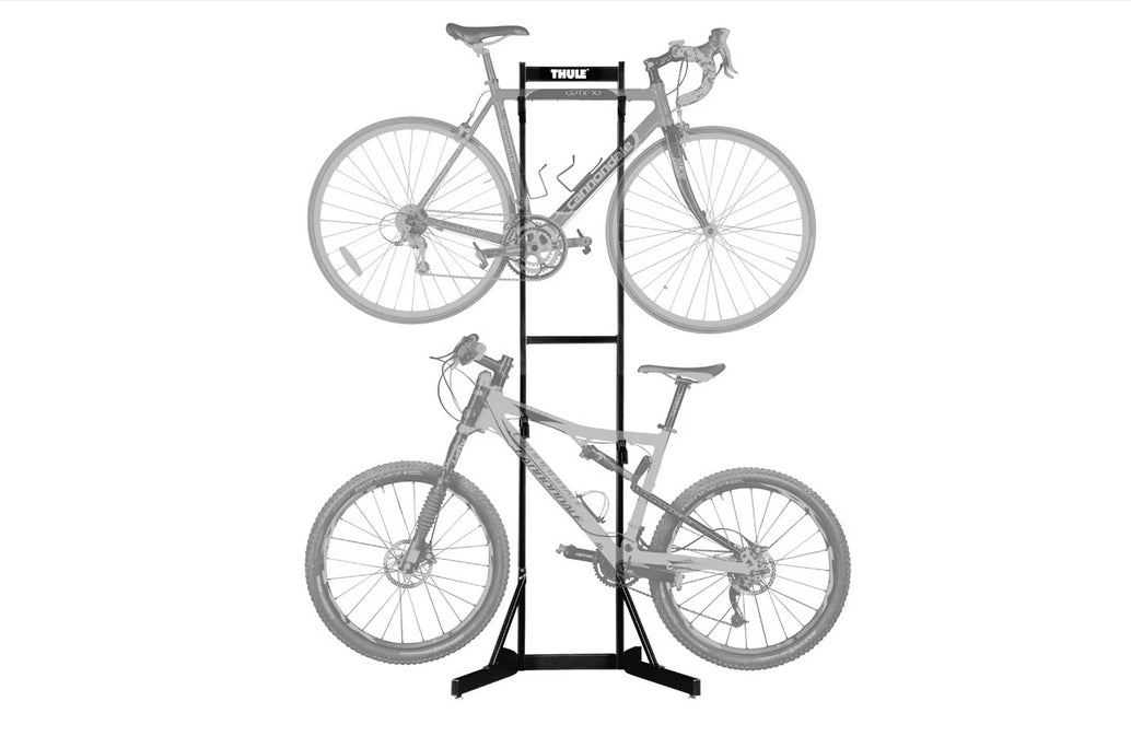 Thule Kit für Fahrradträger (Fixpoint) – freistehend – für Fahrradrahmen – 2 Fahrräder – schwarz – 578101