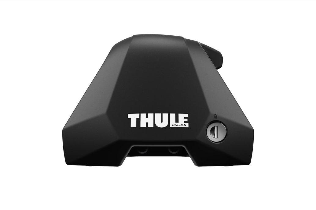 Thule Trägerfuss Edge Clamp – abschliessbar, für Thule One Key System – 75 kg – schwarz – 4 Stk.