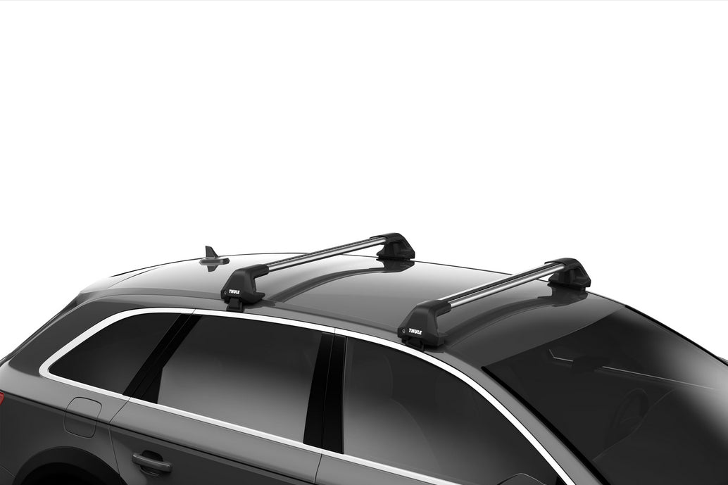 Thule Trägerfuss Edge Clamp – abschliessbar, für Thule One Key System – 75 kg – schwarz – 4 Stk.