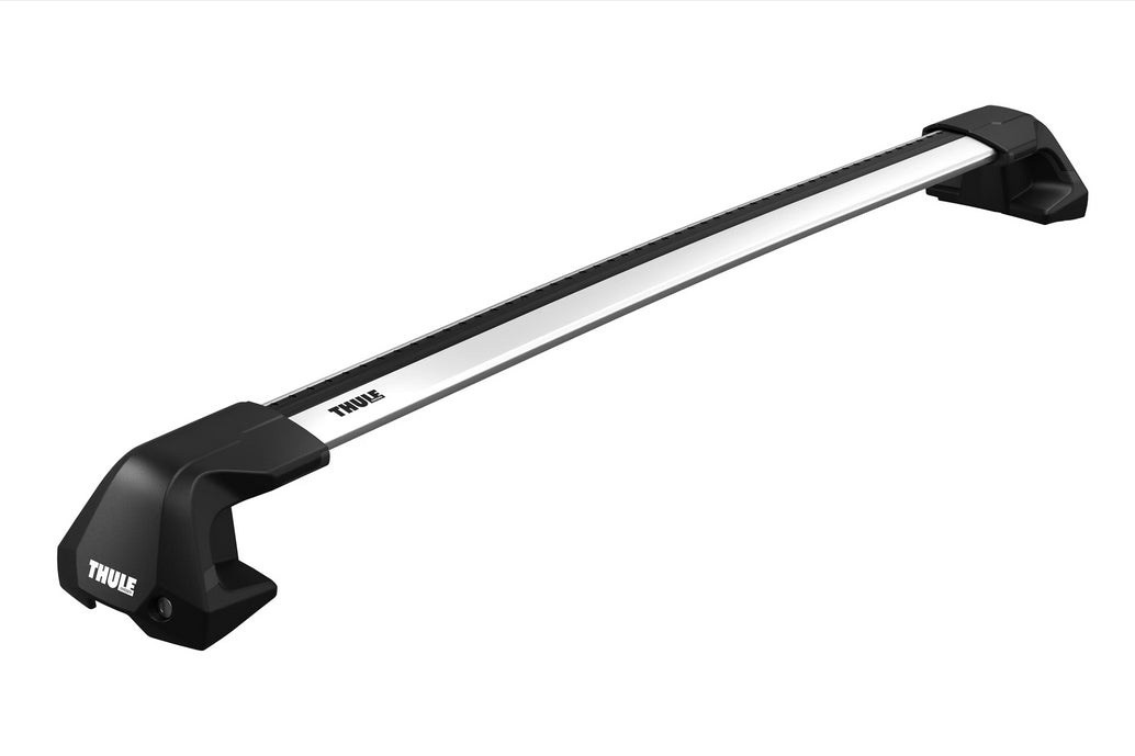 Thule Trägerfuss Edge Clamp – abschliessbar, für Thule One Key System – 75 kg – schwarz – 4 Stk.