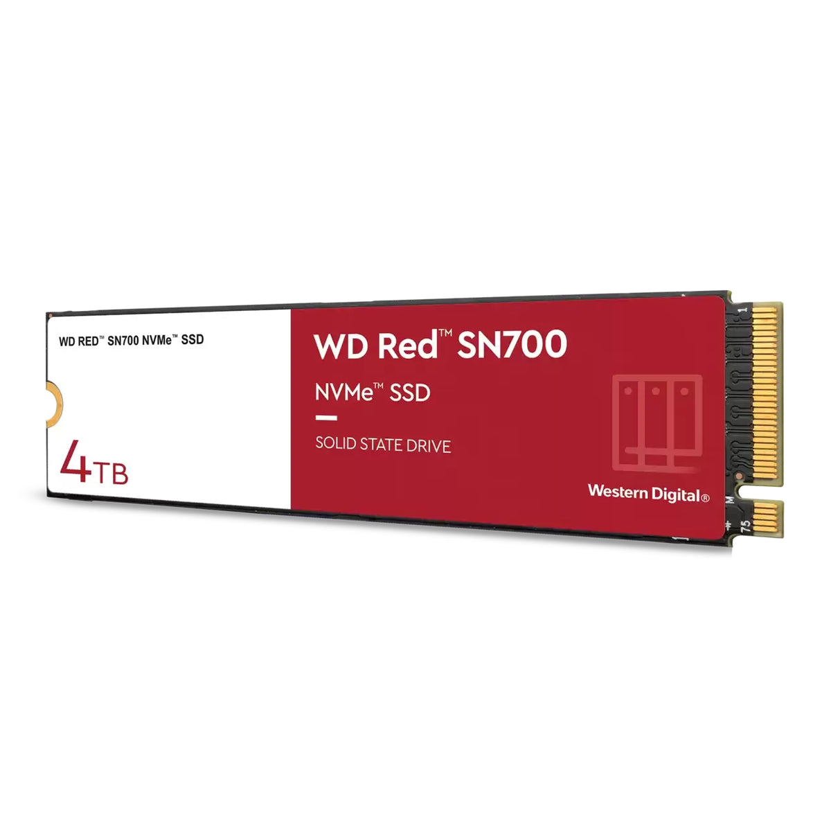 Western Digital Red SN700 4 TB M.2 2280 – NVMe Gen3, NAS-kompatibel