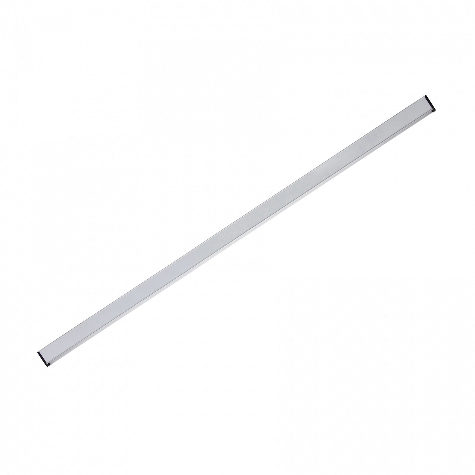 MAUL Wandhalterung 6248408 – durchgeschraubt, magnethaftend, mit 2 Haken – Silber – Aluminium – 1'000×42 mm