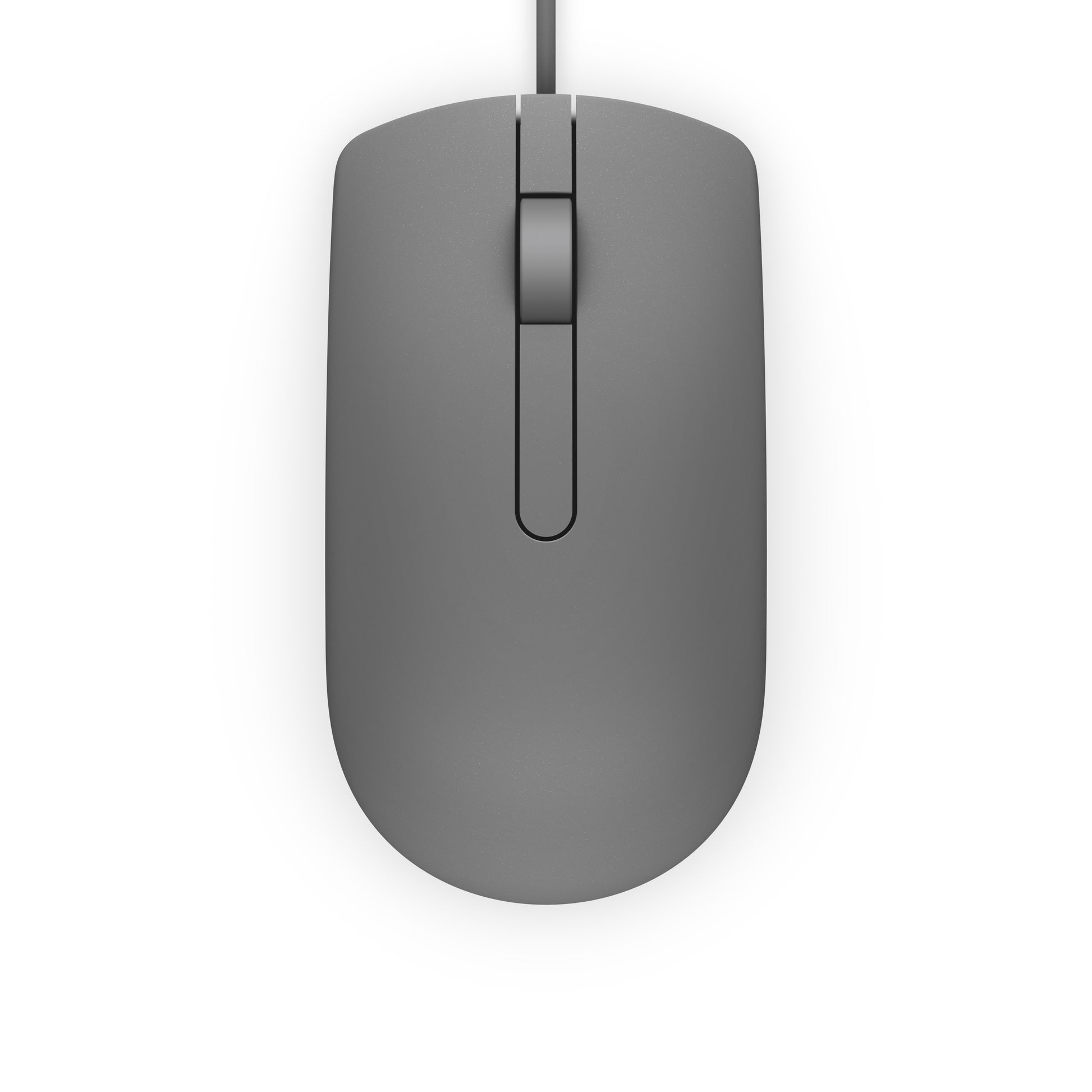 Dell MS116 – Maus – Kabelgebunden (USB‑A), beidhändig, Grau