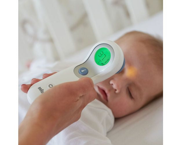 Braun Fernabtastthermometer – NoTouch + touch, 2 s Messzeit, Stirn, weiss