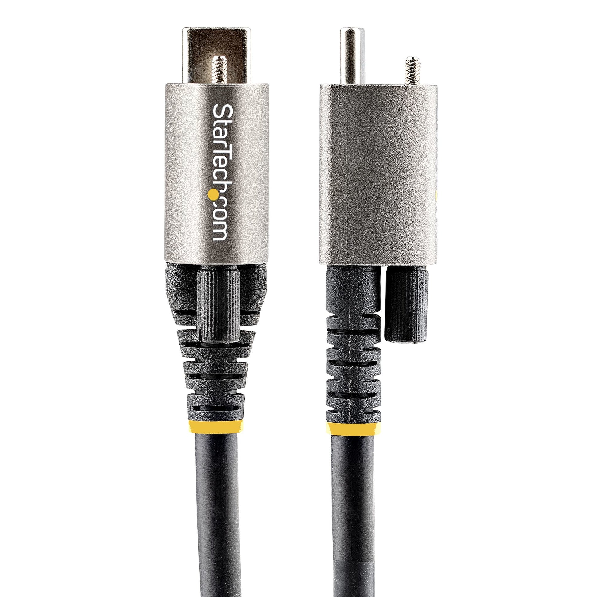 StarTech.com USB-C auf USB-C Kabel – USB 3.2 Gen 2 – 1 m – PD 100 W – 8K/60 – Schraubenverriegelung