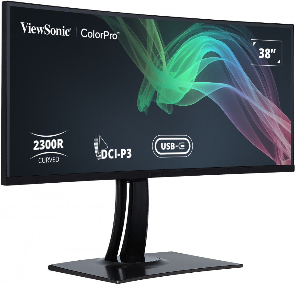 Viewsonic 3 S – Monitor, 38", 3840 × 1600, IPS, Curved