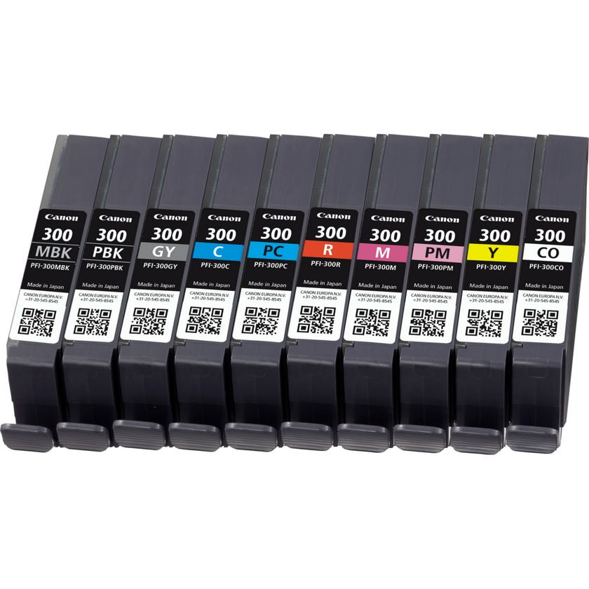 Canon Tintenpatronen-Multipack PFI-300, 10×14,4 ml, Original – für iPF PRO-300