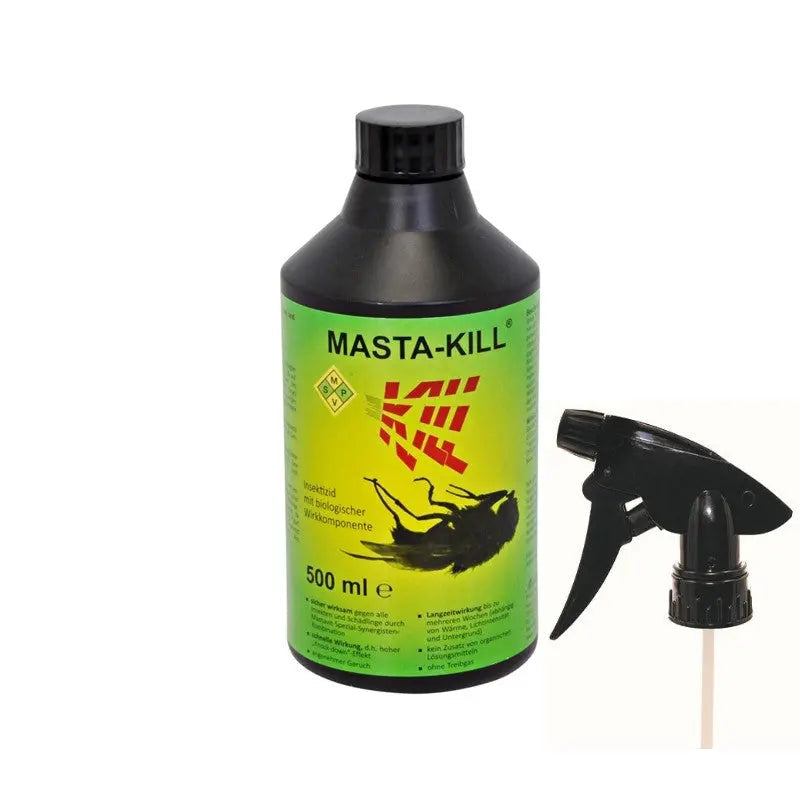 Sanilu Masta-Kill Insektenvernichter Spray – 500 ml – schwarz – für Fluginsekten