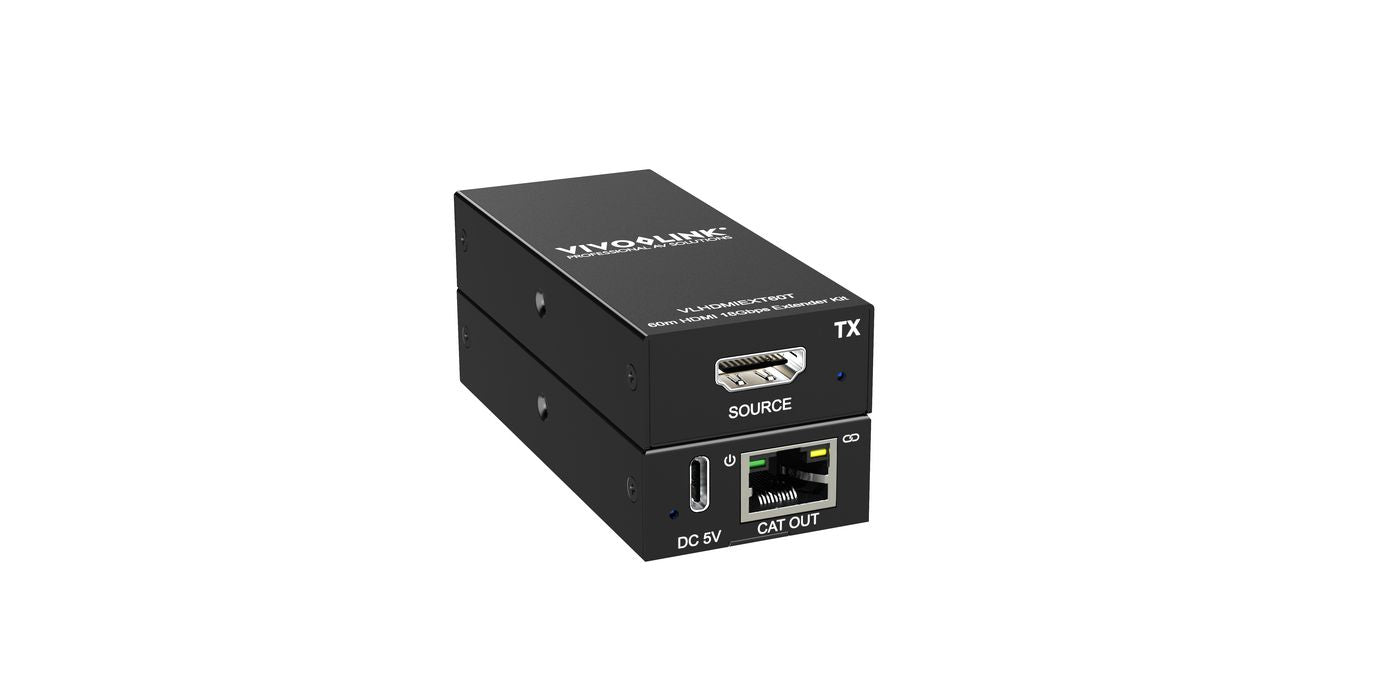 Vivolink HDMI-Extender-Set, 18 Gbit/s, bis 60 m