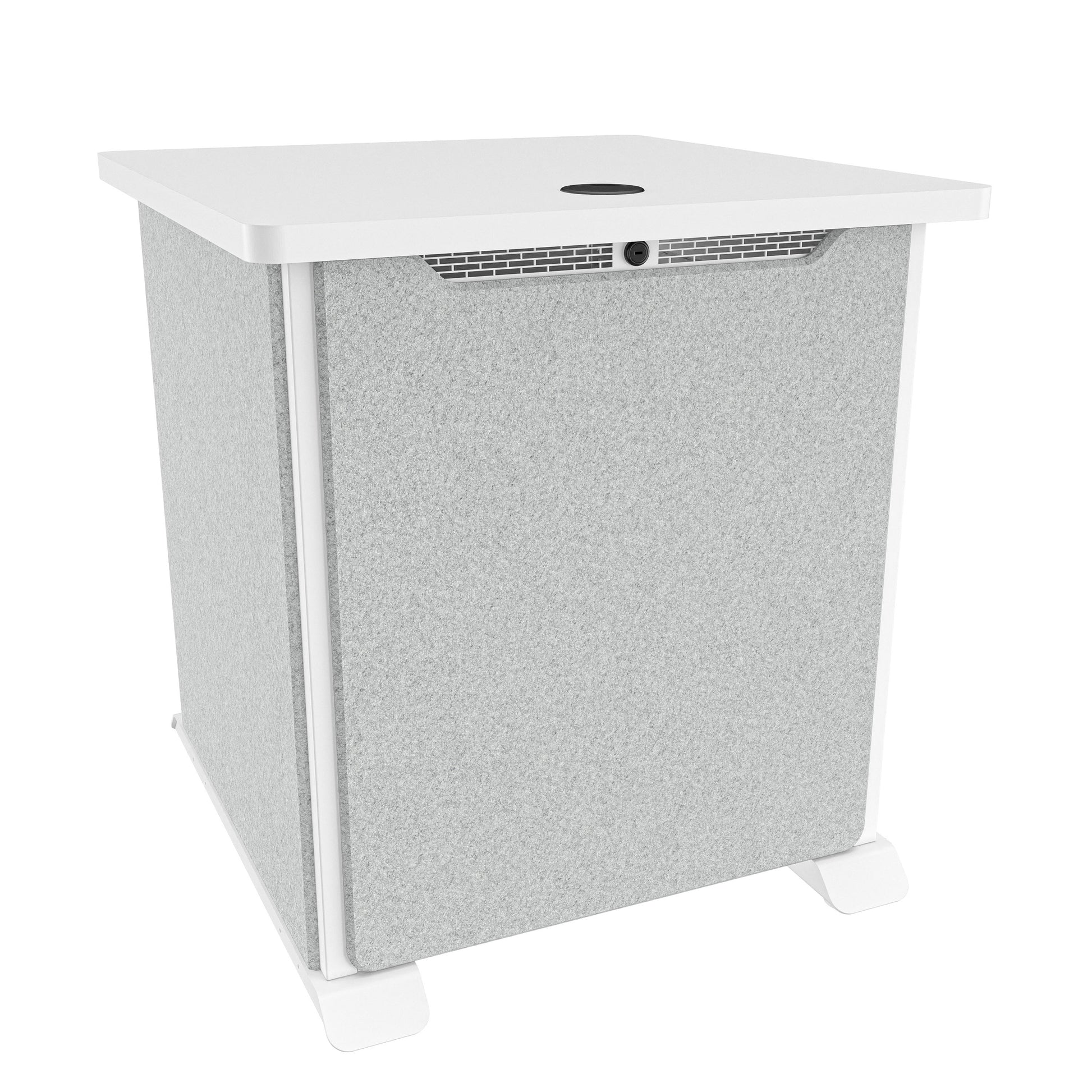 Middle Atlantic FMR-1227D8WS – Freistehendes Rack-Gestell, 12U, 27" Tiefe, Grau/Silber