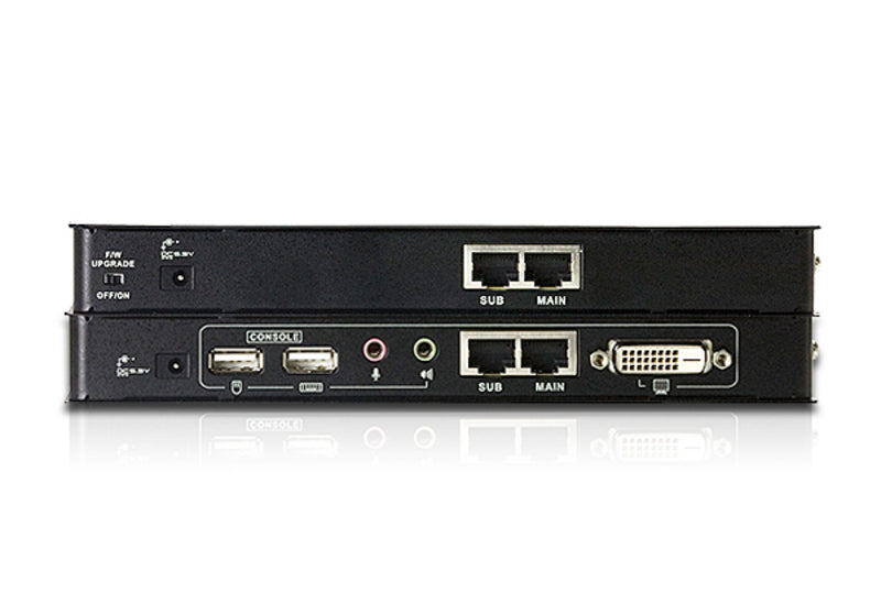 ATEN DVI-D KVM-Extender über Cat5e/6, bis 60 m, 1920 × 1200, Sender/Empfänger, RS-232