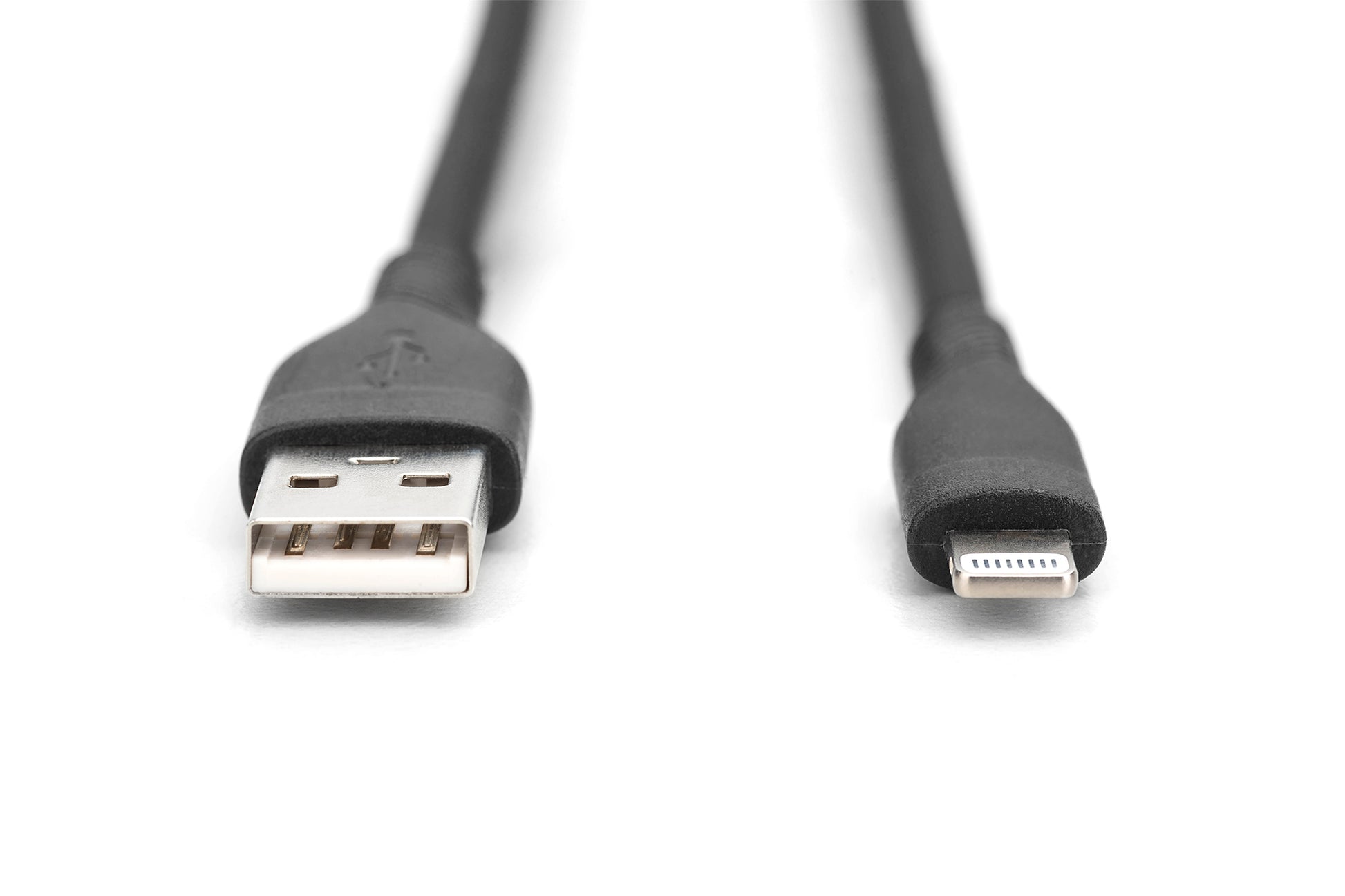Digitus Lightning USB-A Kabel – 2 m, schwarz