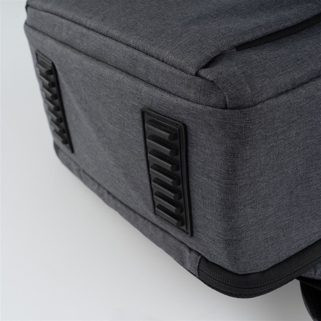 Dörr Kamerarucksack – 200 × 480 × 310 mm, 16 l – Polyester, grau, Regenhülle, Brustgurt