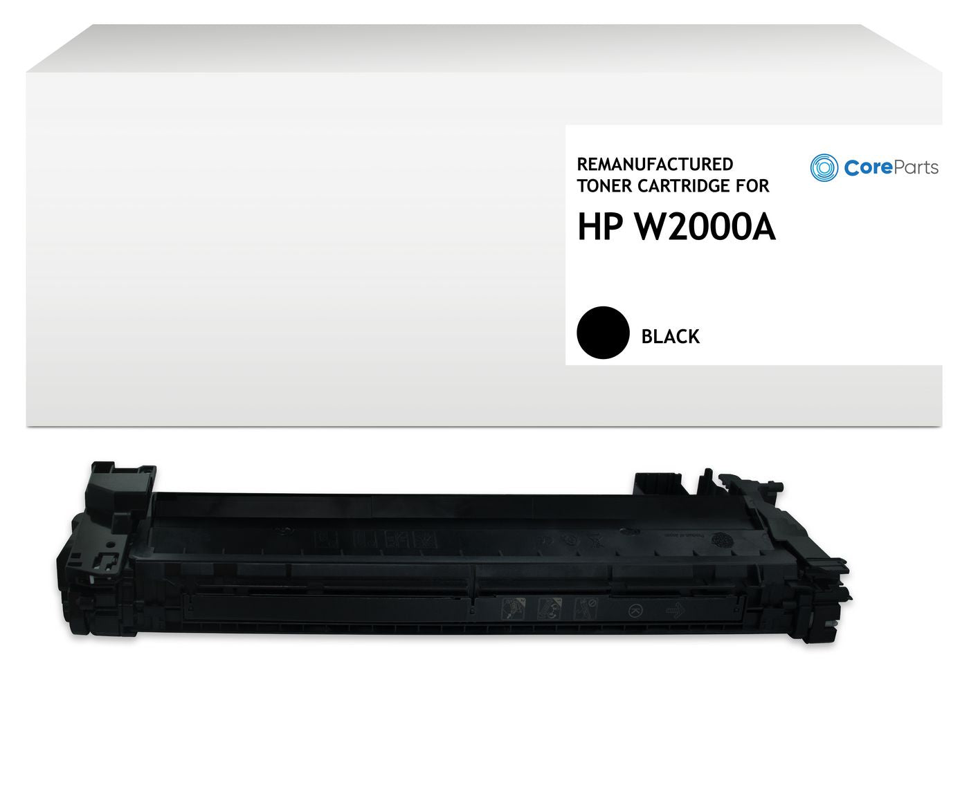 CoreParts Toner – Schwarz, 7000 Seiten – für HP