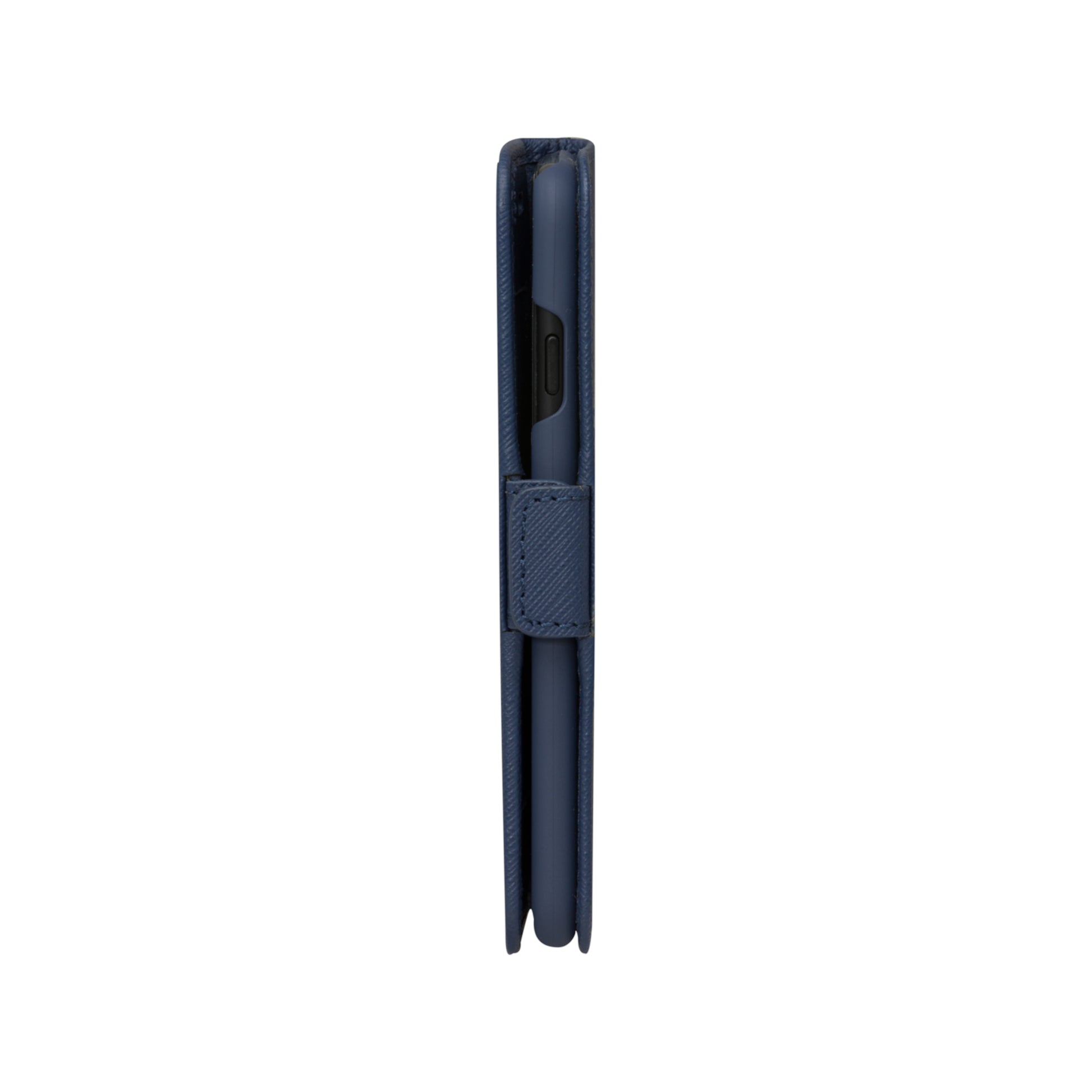 dbramante1928 Milano Wallethülle – für Apple iPhone SE/8/7, mit Ständer, 3 Kartenfächer, Leder, Ocean Blue