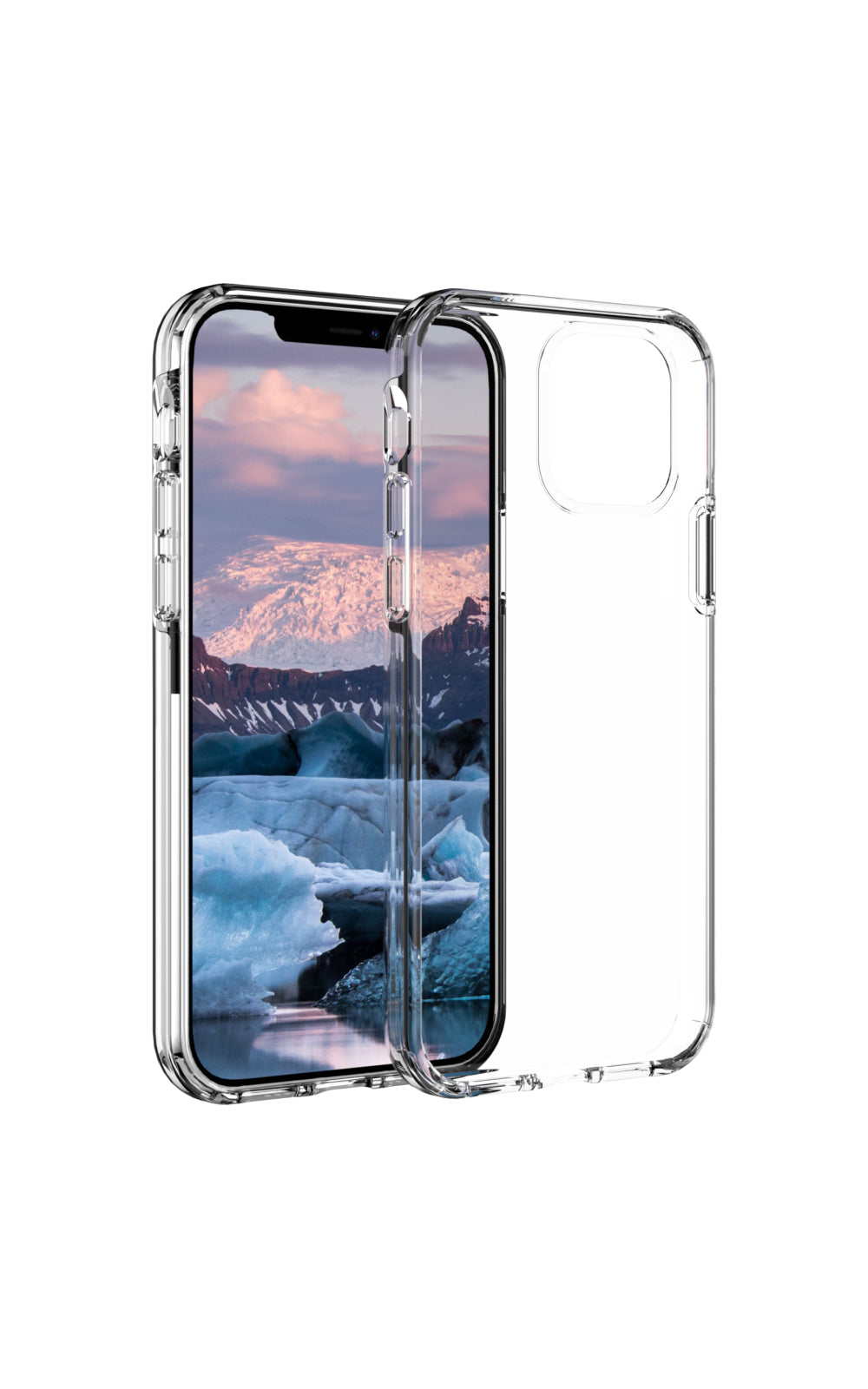 dbramante1928 Backcover – für Apple iPhone 13 Mini, Recycling-Kunststoff, transparent, bis 3 m sturzsicher