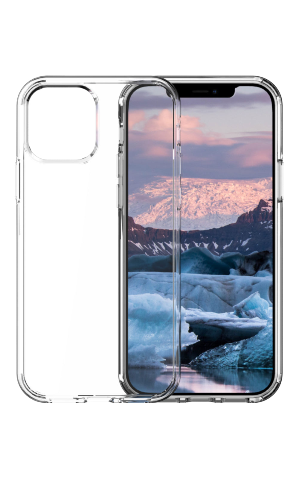 dbramante1928 Backcover – für Apple iPhone 13 Mini, Recycling-Kunststoff, transparent, bis 3 m sturzsicher