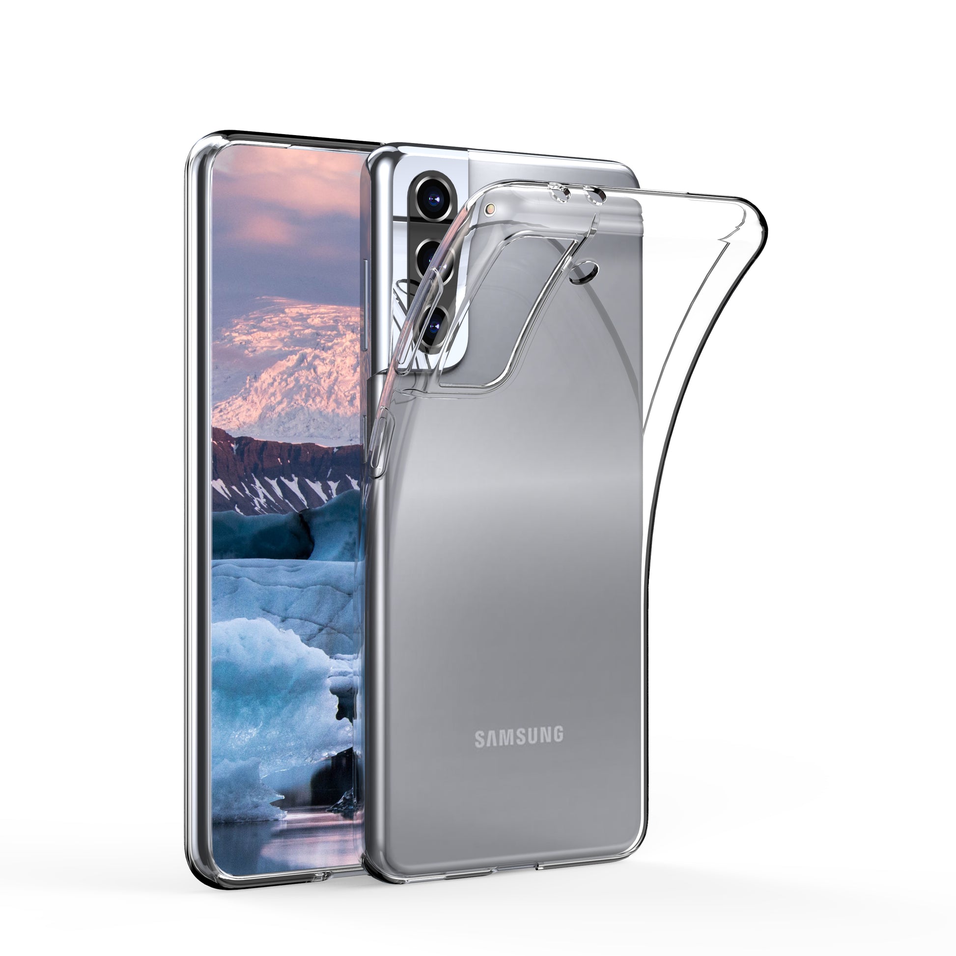 dbramante1928 Greenland Backcover – für Samsung Galaxy S21+, Recycling-Kunststoff, transparent