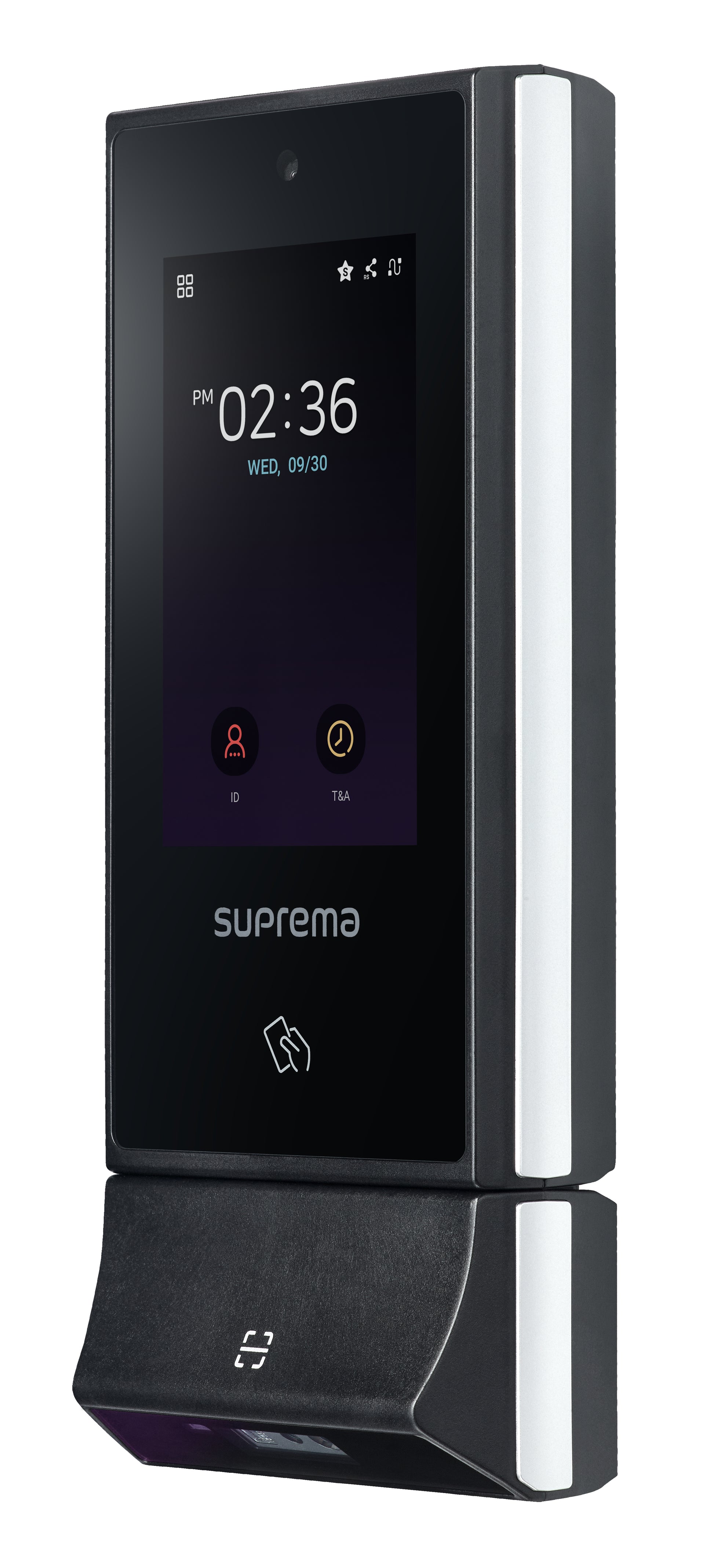 Suprema X-Station 2 Zutrittsterminal – RFID 125 kHz/13,56 MHz, NFC, IP65, Ethernet (RJ45), 12–24 V