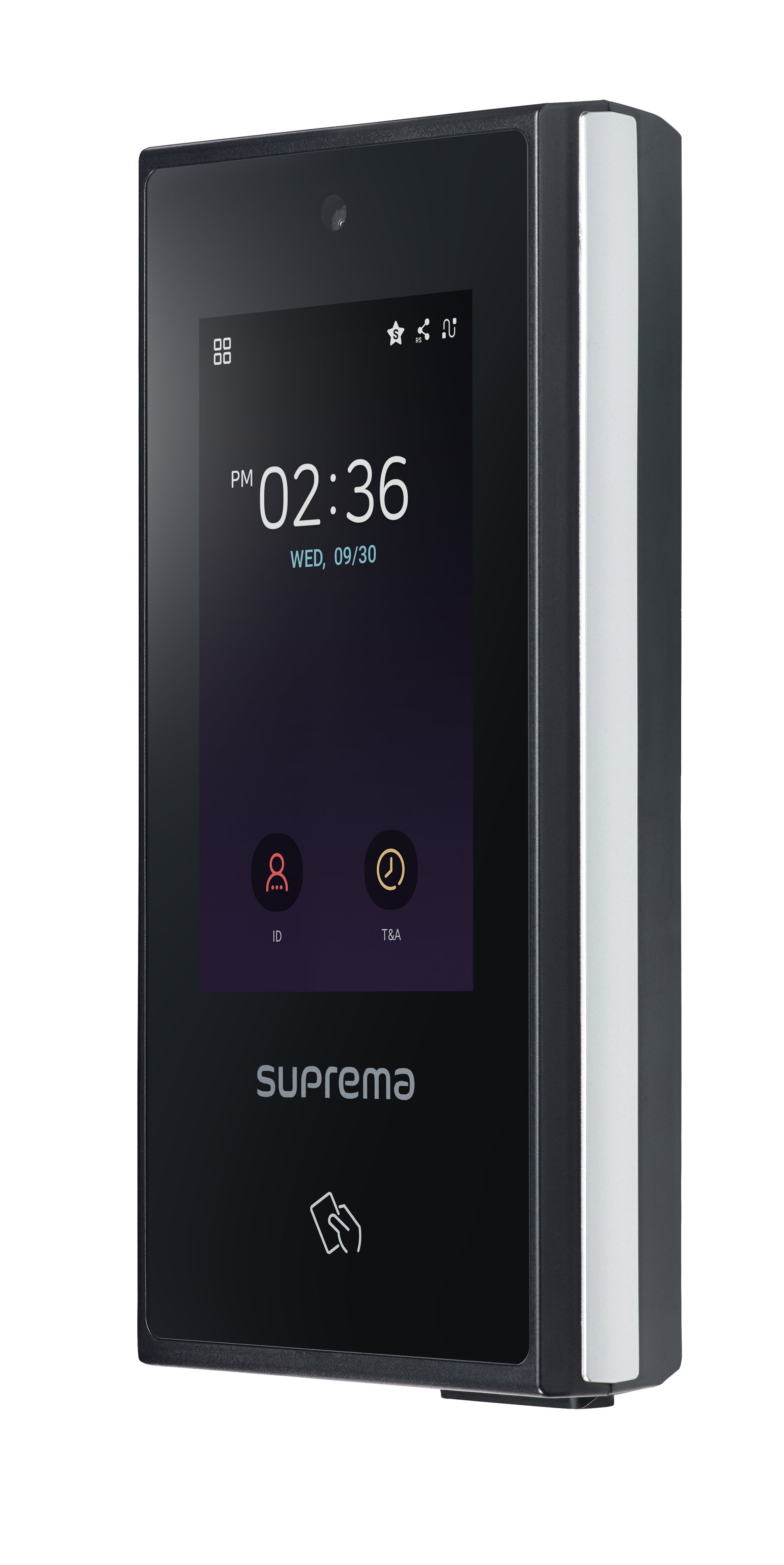 Suprema X-Station 2 Zutrittsterminal – RFID 125 kHz/13,56 MHz, NFC, QR-Code, Ethernet (RJ45), RS-485, 12–24 V